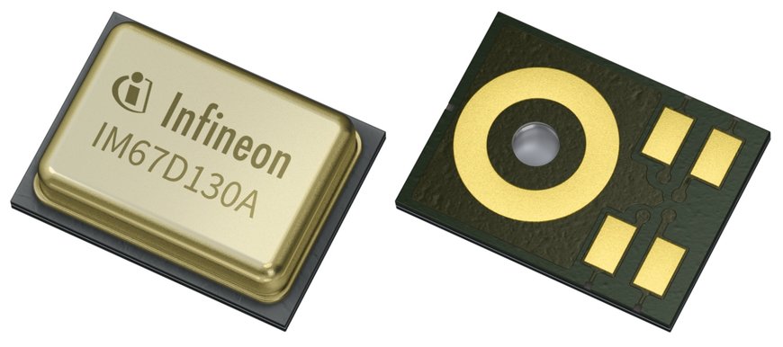 Infineon introduces industry’s first AEC-Q103 qualified high-performance XENSIV™ MEMS microphone for automotive applications